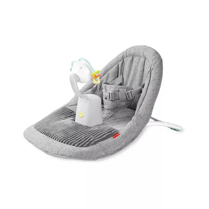 Silver Lining Cloud Upright Infant Floor Seat – Gray