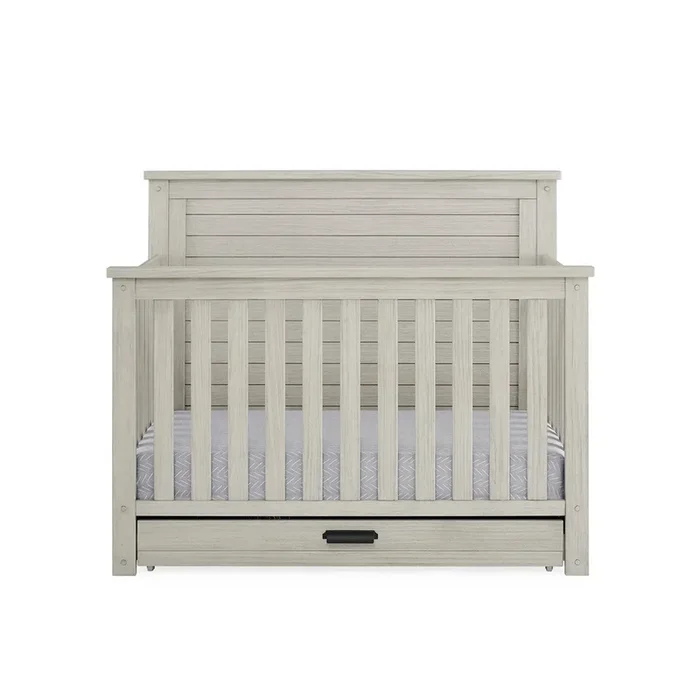 Simmons Kids Caden 6-In-1 Convertible Crib With Trundle DrawerGreenguard Gold Certified
