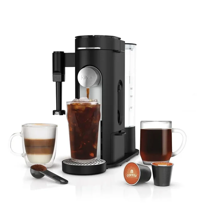 Single-Serve Pods & Grounds Specialty Coffee Maker – Black