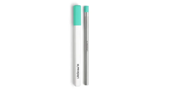 Sip Reusable Steel Filter Straw with Carry Case Cotton Candy