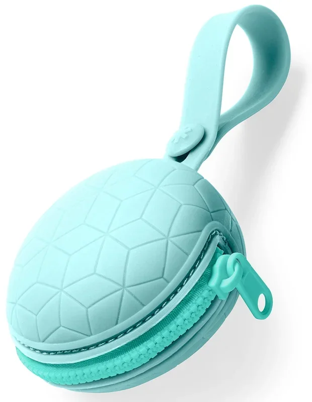 Skip Hop Grab & Go Silicone Pacifier Holder – Teal