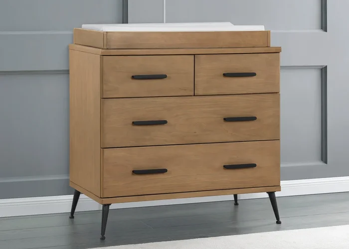 Sloane 4 Drawer Dresser with Changing Top