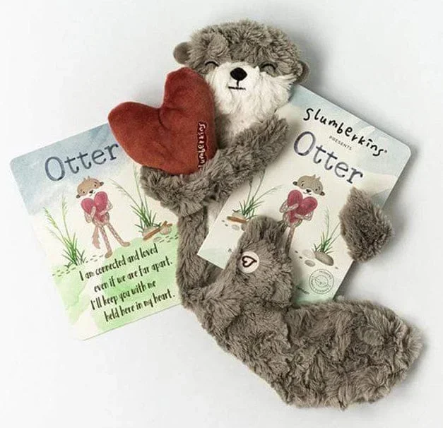 Slumberkins Snuggler Bundle – Otter – Pebble (Family Bonding)