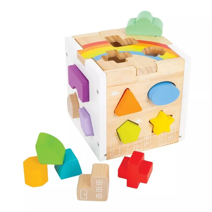 Small Foot Rainbow Shape Sorter