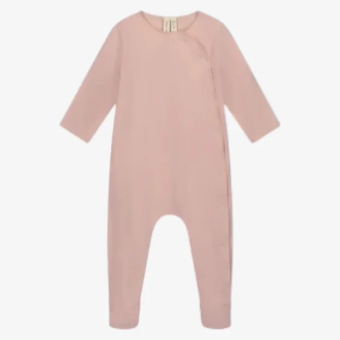 Snap Fit Footie – Pink