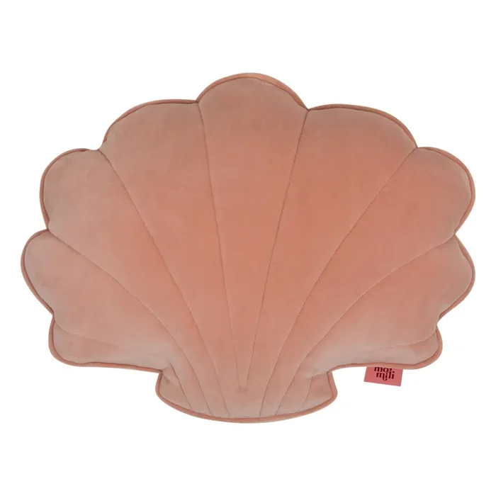 Soft Velvet Apricot – Shell Pillow