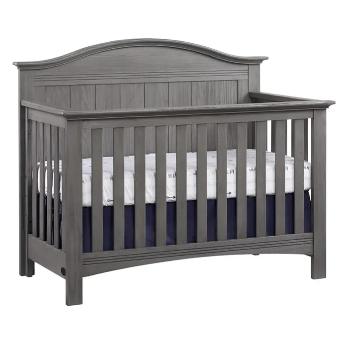 Soho Baby Chandler 4 in 1 Convertible Crib in Graphite Gray