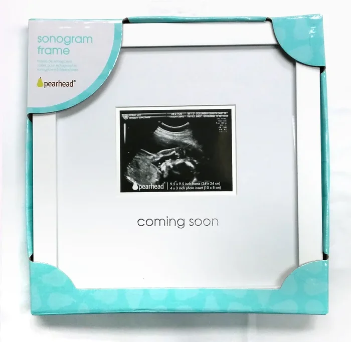 Sonogram Frame – White
