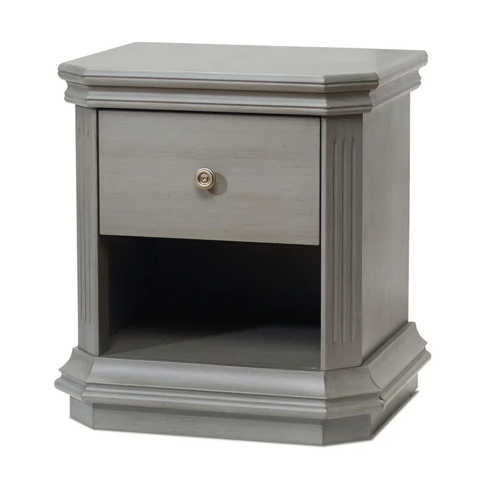 Sorelle Sutton Nightstand in Grigio