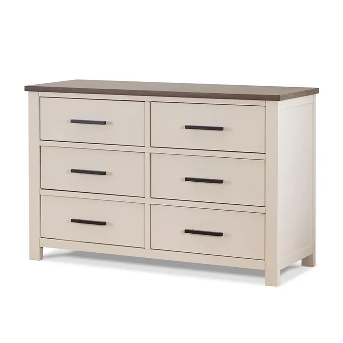 Sorelle Westley Double Dresser in Chocolate Bisque