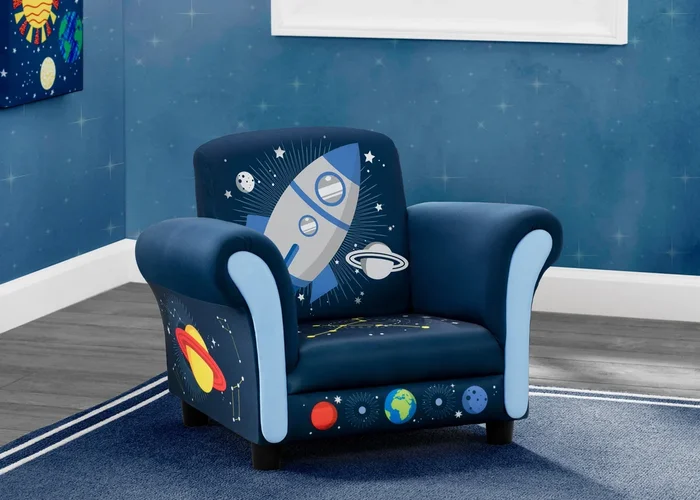 Space Adventures Kids Upholstered Chair