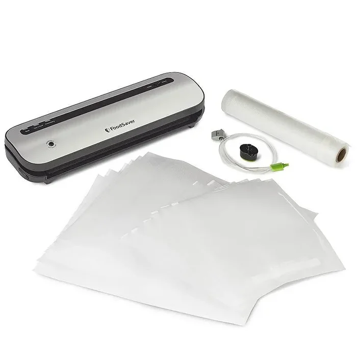 Space-Saving Vacuum Sealer with Bags, VS1230 – Silver