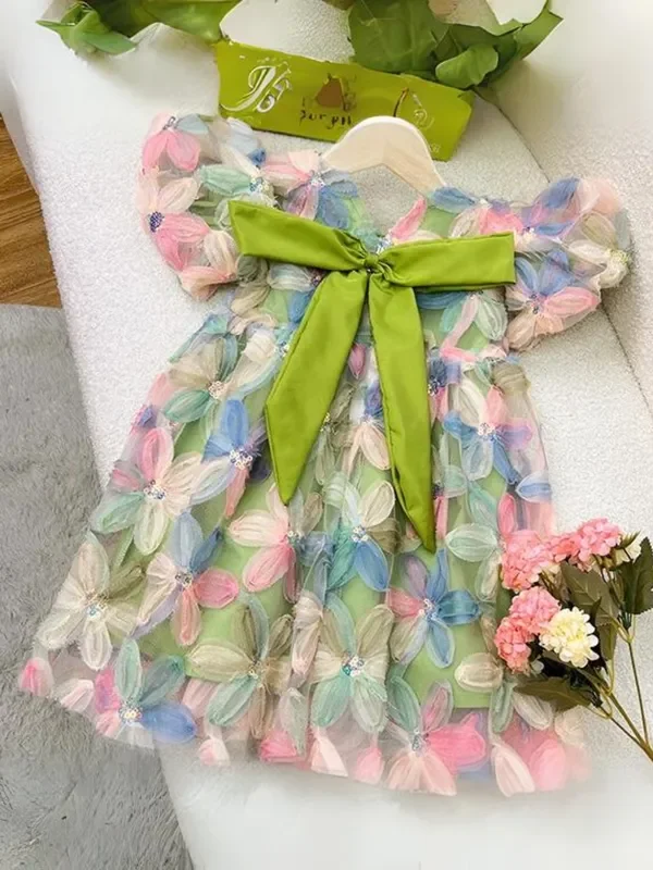 Spread More Magic Floral Tulle Dress