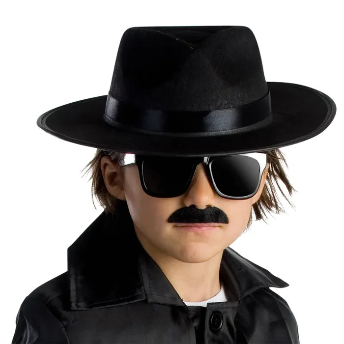 Spy Agent Black Fedora – Kids