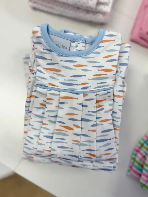 Squiggles by Charlie Fish Printed Bubble