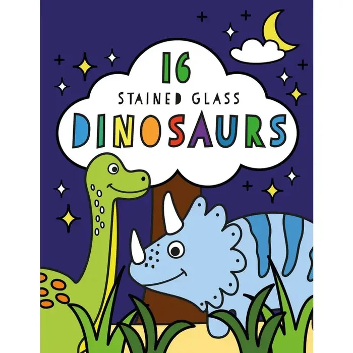 Stained Glass Dinosaurs