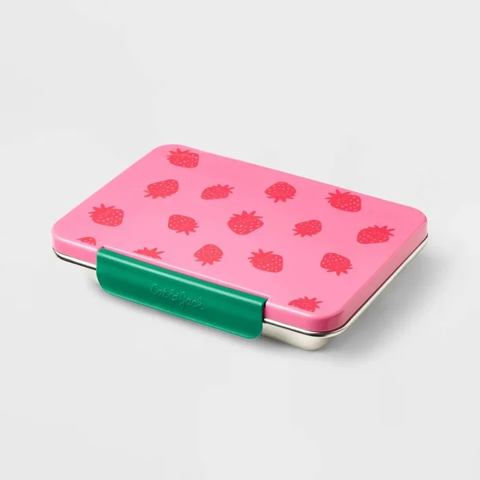 Stainless Steel Bento Box – Strawberry