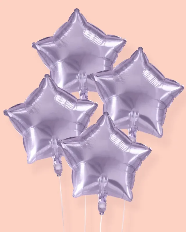 Star ⭐️ Balloons – 4 Star Balloons