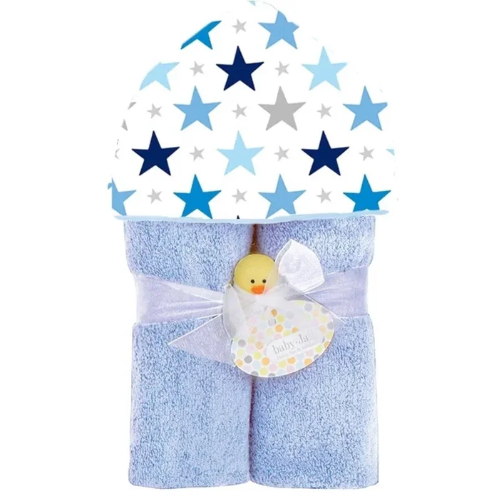 Stars Plush Deluxe Hooded Towel