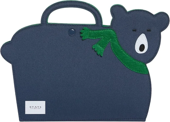 State Bags Harbor Artfolio Art Set – Green/Navy