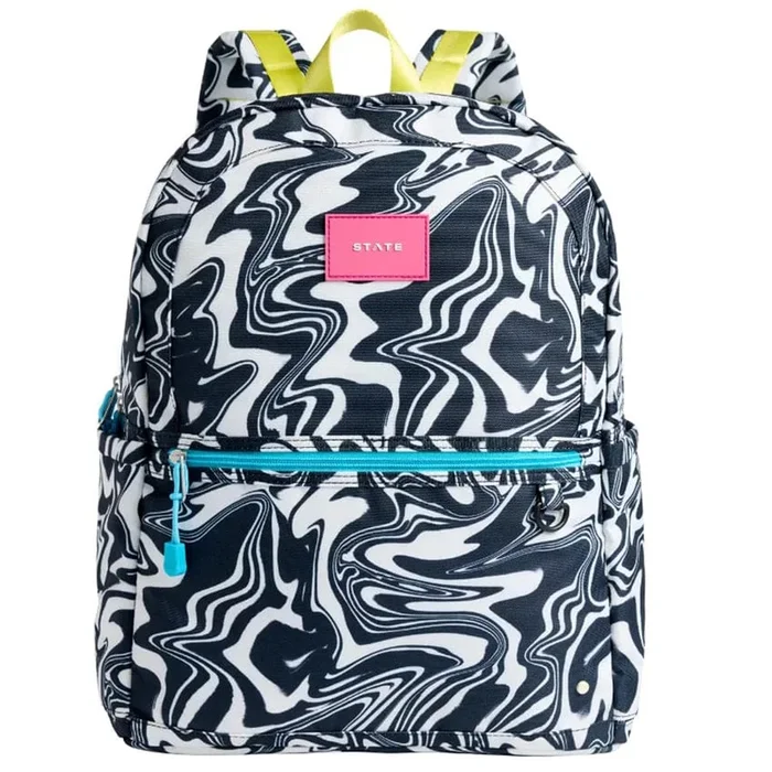 State Bags Kane Double Pocket Large Backpack – Marbled