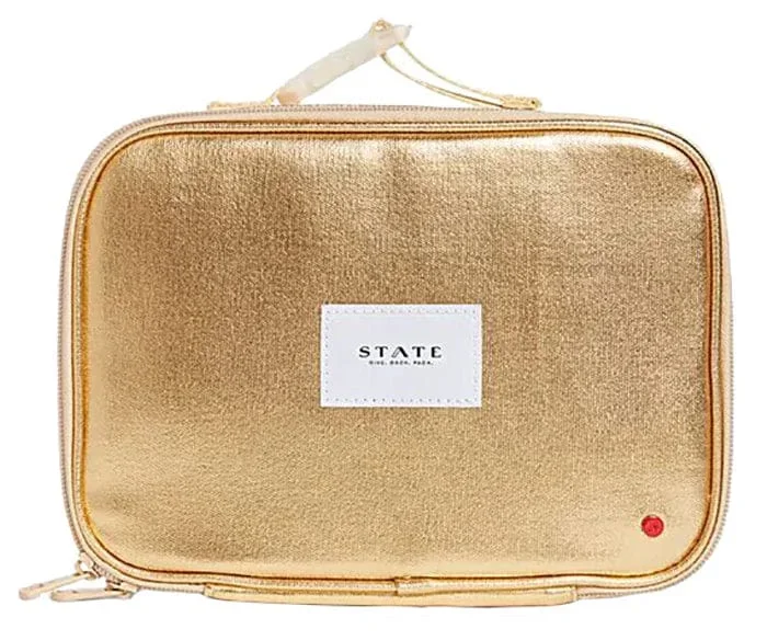 State Bags Rodgers Lunch Box – Gold