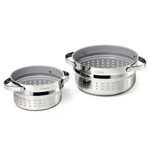 Steamer Duo – Stainless Steel