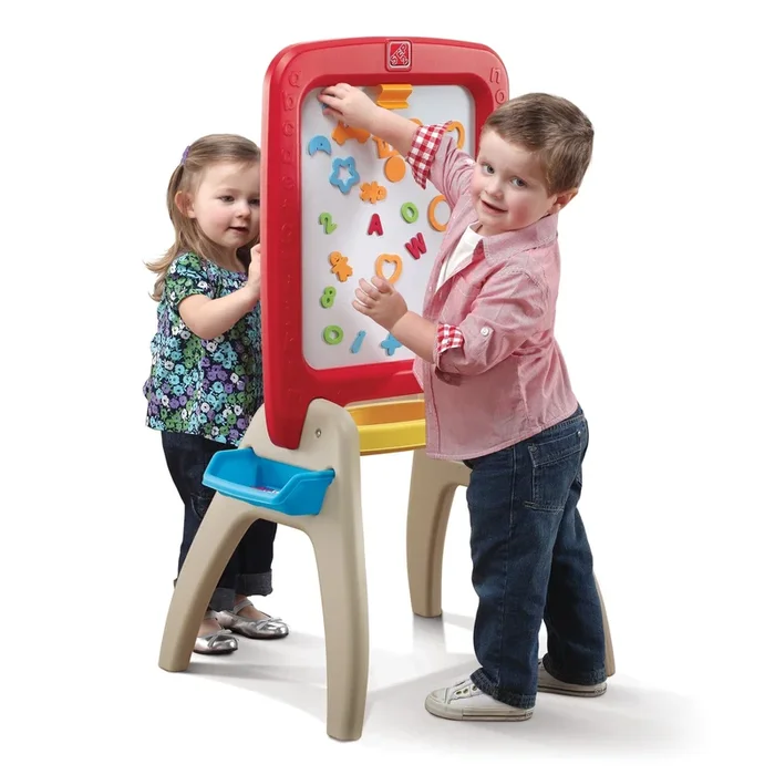 Step2 All Around Easel for 2 | Red