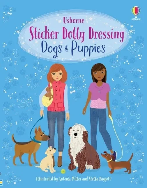 Sticker Dolly Dressing Dogs and Puppies : Usborne