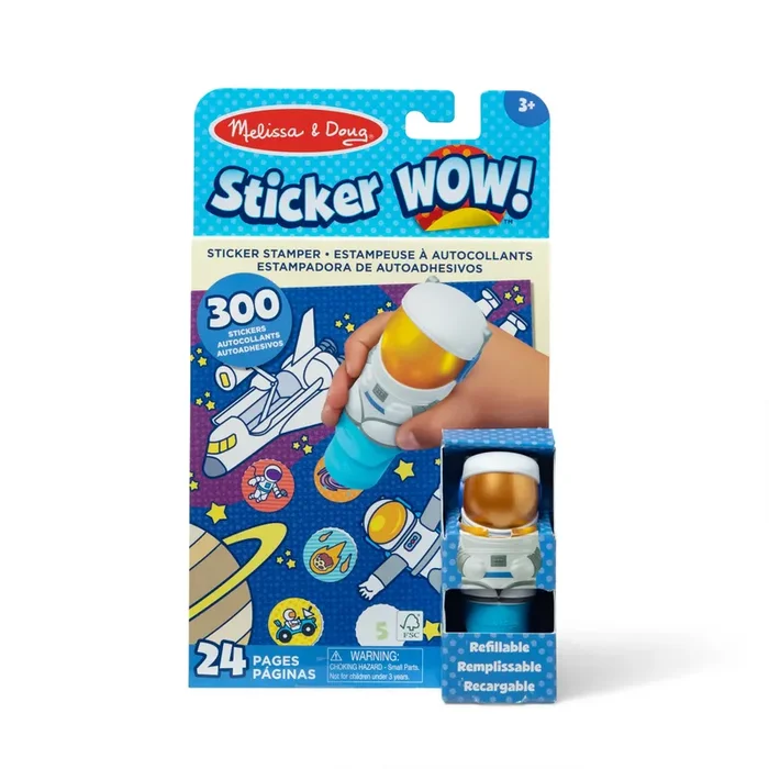 Sticker WOW!™ Activity Pad & Sticker Stamper – Astronaut