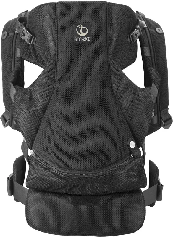 Stokke MyCarrier Front-Only Infant Carrier – Black Mesh