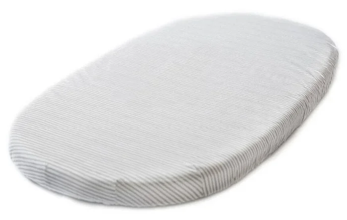 Stokke Sleepi Fitted Sheet Bed by Pehr – Stripped Away Pebbles