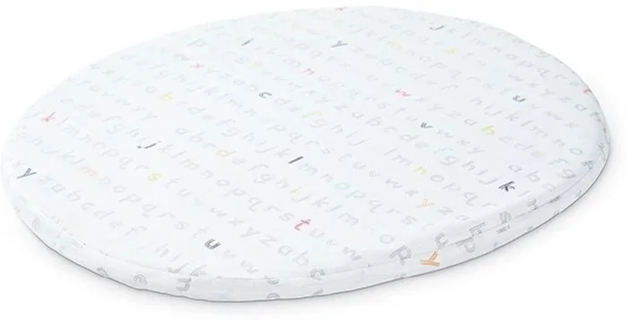 Stokke Sleepi Mini Fitted Sheet by Pehr – Rainbow Alphabet Line