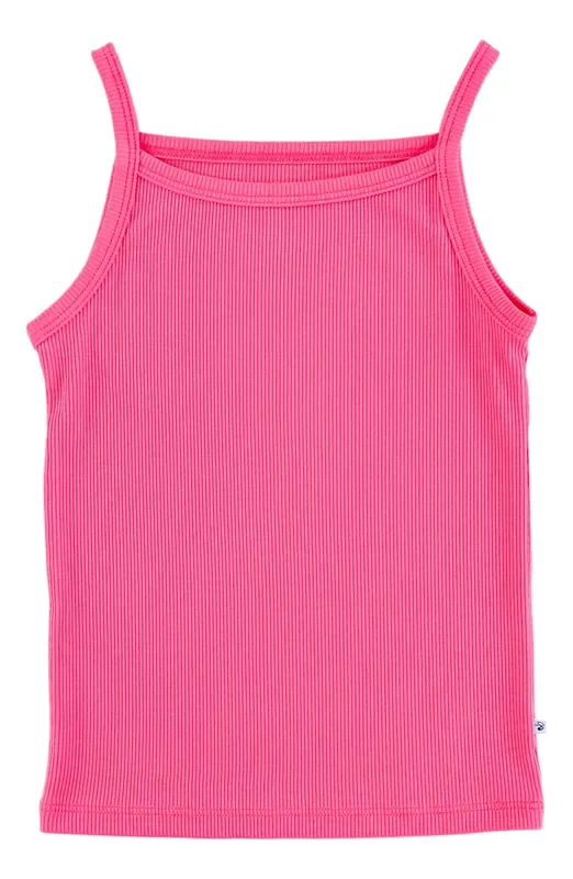 Strawberry Ribbed Tank Top