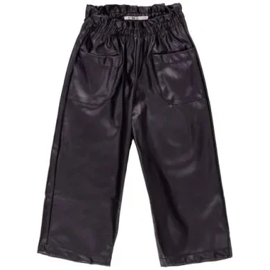 STRETCH ECO LEATHER PANTS