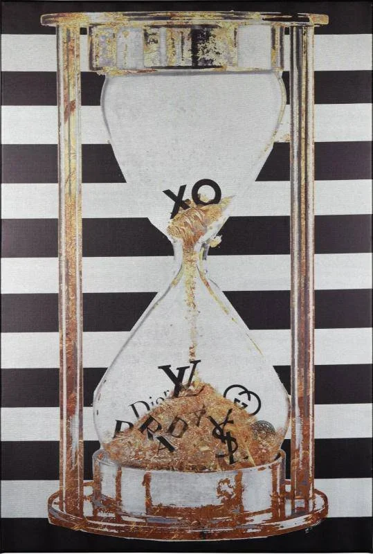 Style is Eternal Silver Giclee Art Canvas Art