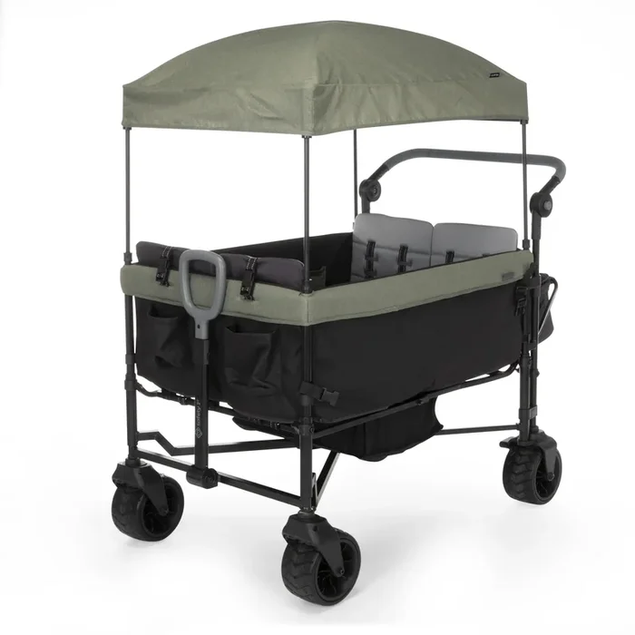 Summit Sprint Quad Wagon Stroller – Olive Haze