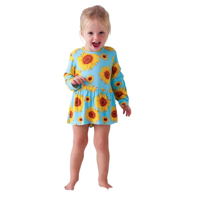 Sunflower Skye Bodysuit Dress