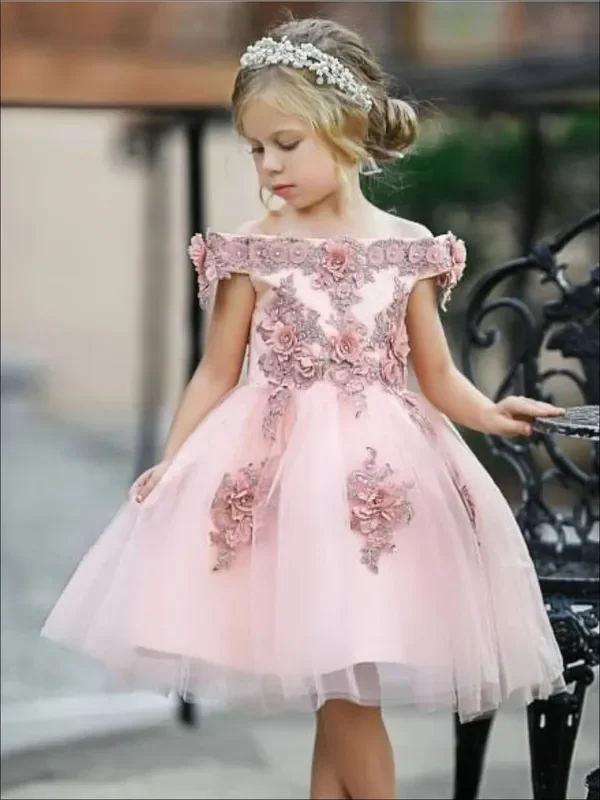 Sunkissed Rose Special Occasion Party Dress