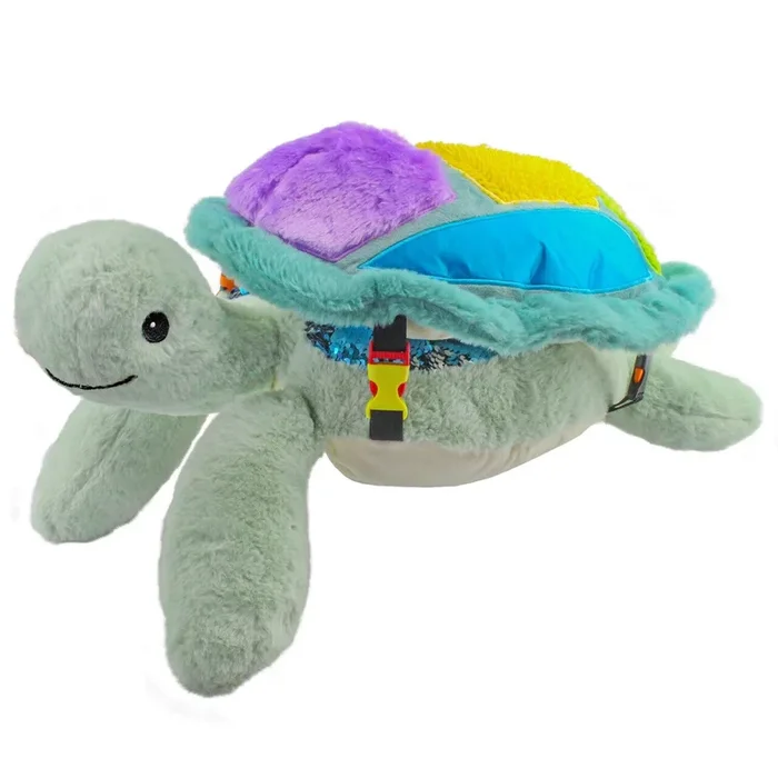 Sunny the Weighted Sensory Sea Turtle Plush Lap Pad