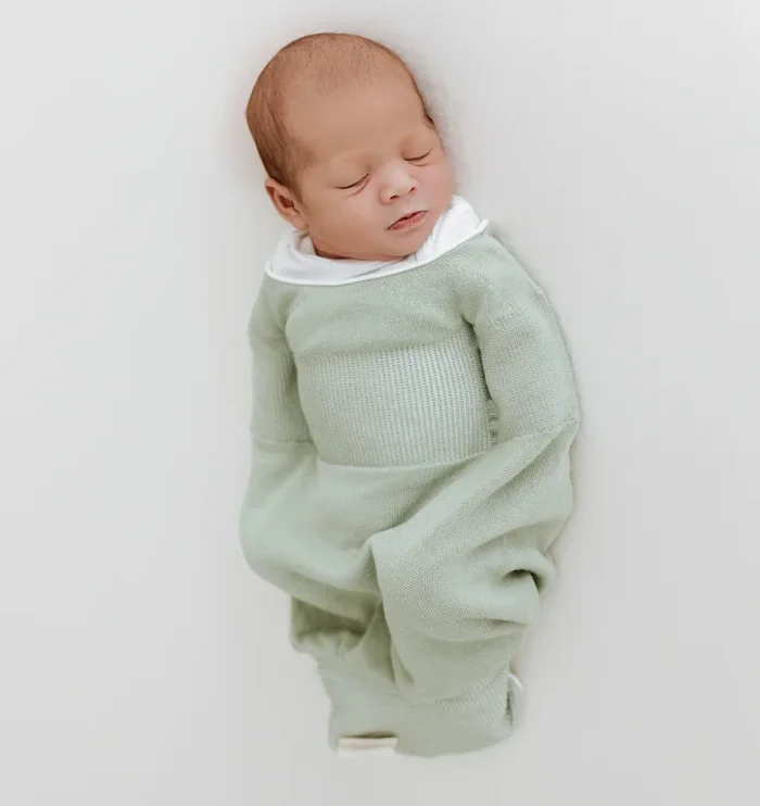 Swaddelini Bamboo Pure Mint Swaddle Sleep Sack