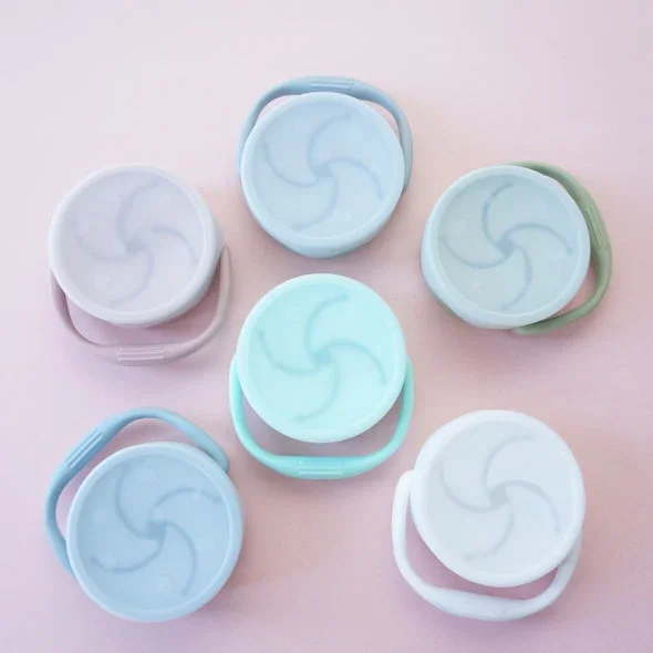 Tailored Tots Silicone Snack Cup – Blush