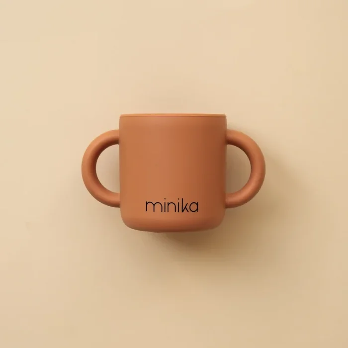 Tasse d’apprentissage MINIKA avec anses – Gingembre
