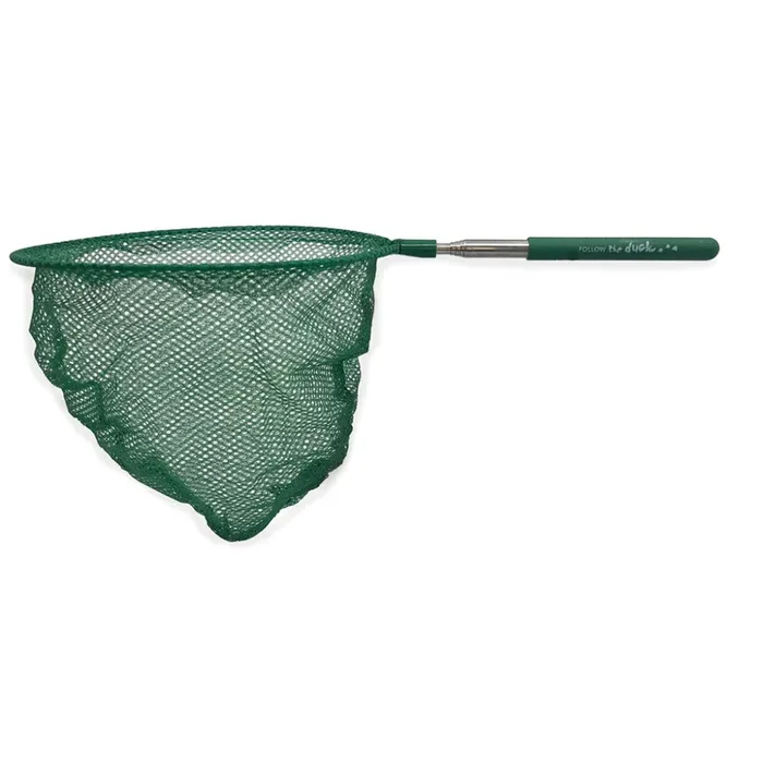 Telescopic fish net, Dark green
