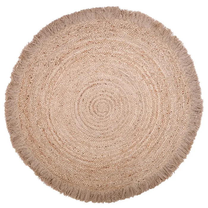 Terra Jute With Fringes