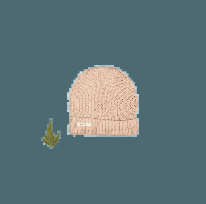 The Chunky Knit Hat – Blush