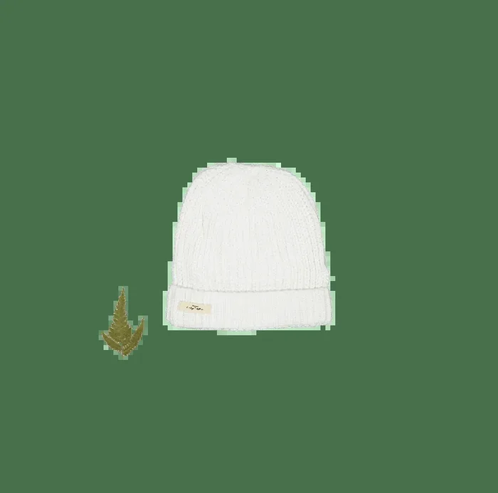 The Chunky Knit Hat – White