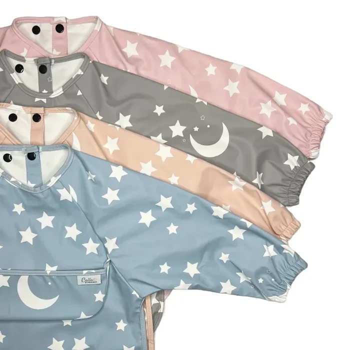 The Grayson Long Sleeve Bib – Starry Night
