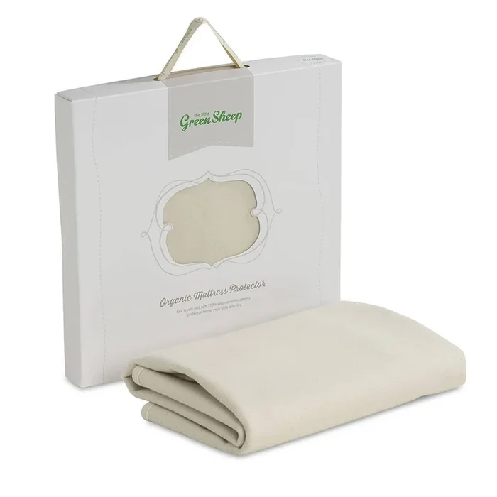 The Little Green Sheep – Organic Mattress Protector – Boori 70x132cm