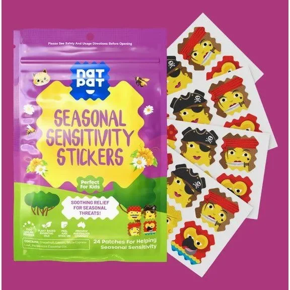 The Natural Patch Company Seasonal Discomfort Stickers – Allergy Relief Sticker